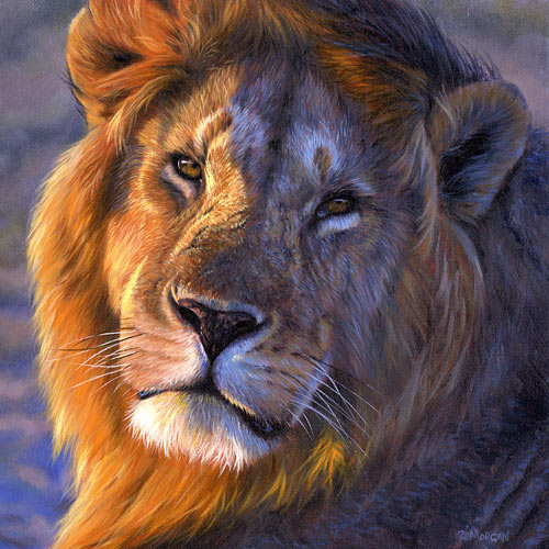 African Lion Blog - Painting