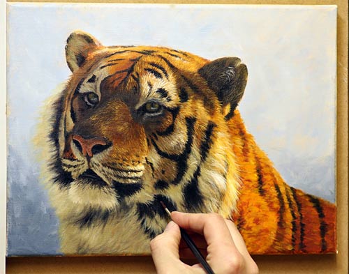 tiger art