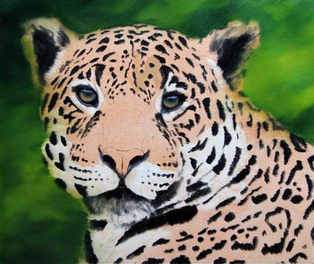 jaguar-painting