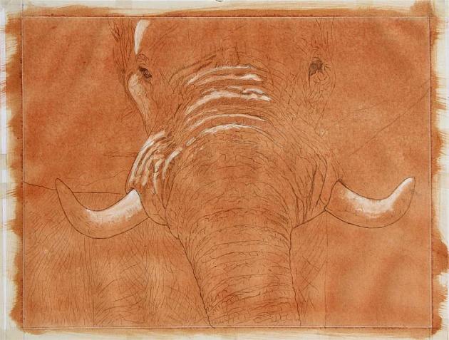 elephant-easel